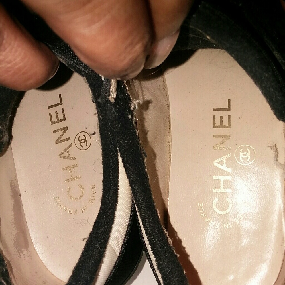 Vintage Chanel sneakers sz8 - Picture 6 of 6